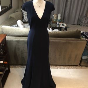 Calvin Klein Navy Gown. NWT 🎀